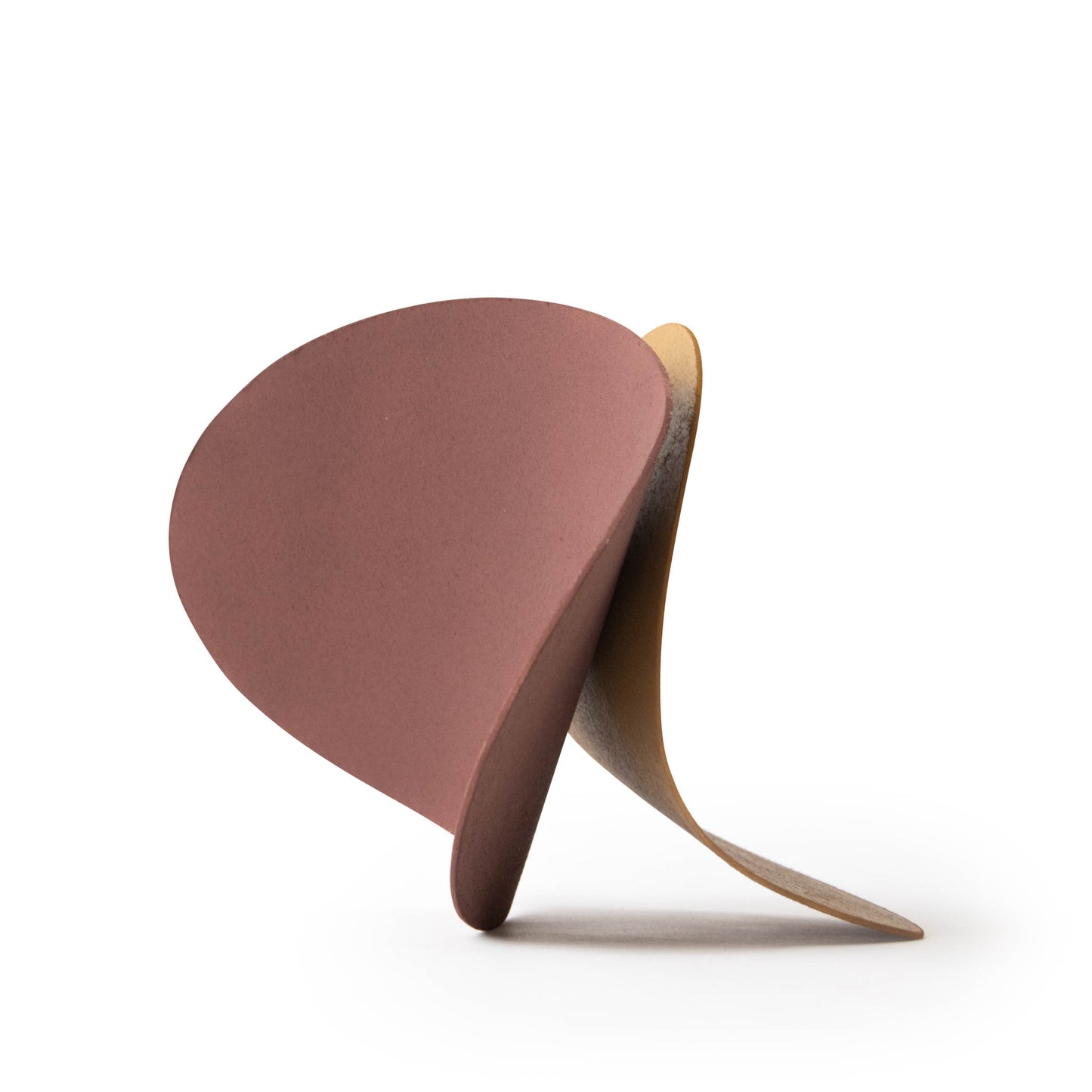 a set of two curvy card props for product photography
