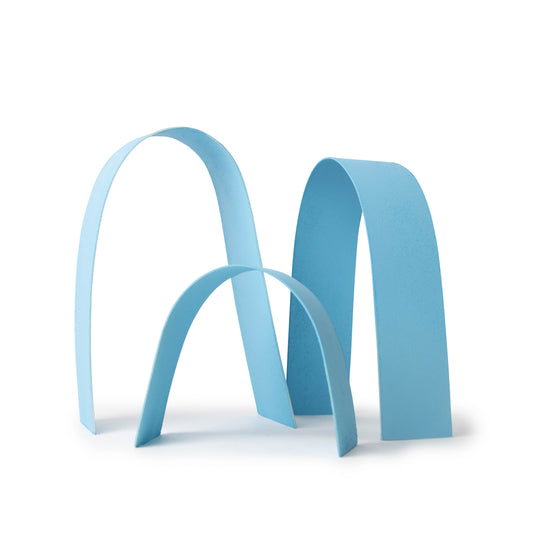Two medium sized oval props for photography and film