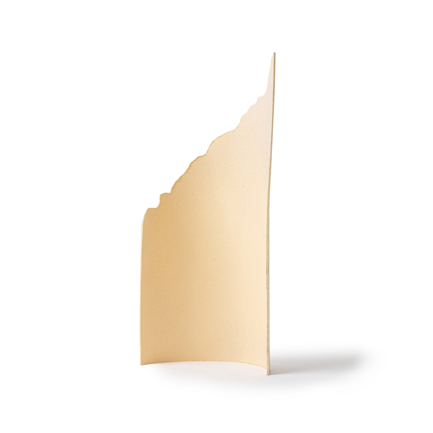 Beige prop with geometric design for product photography and video