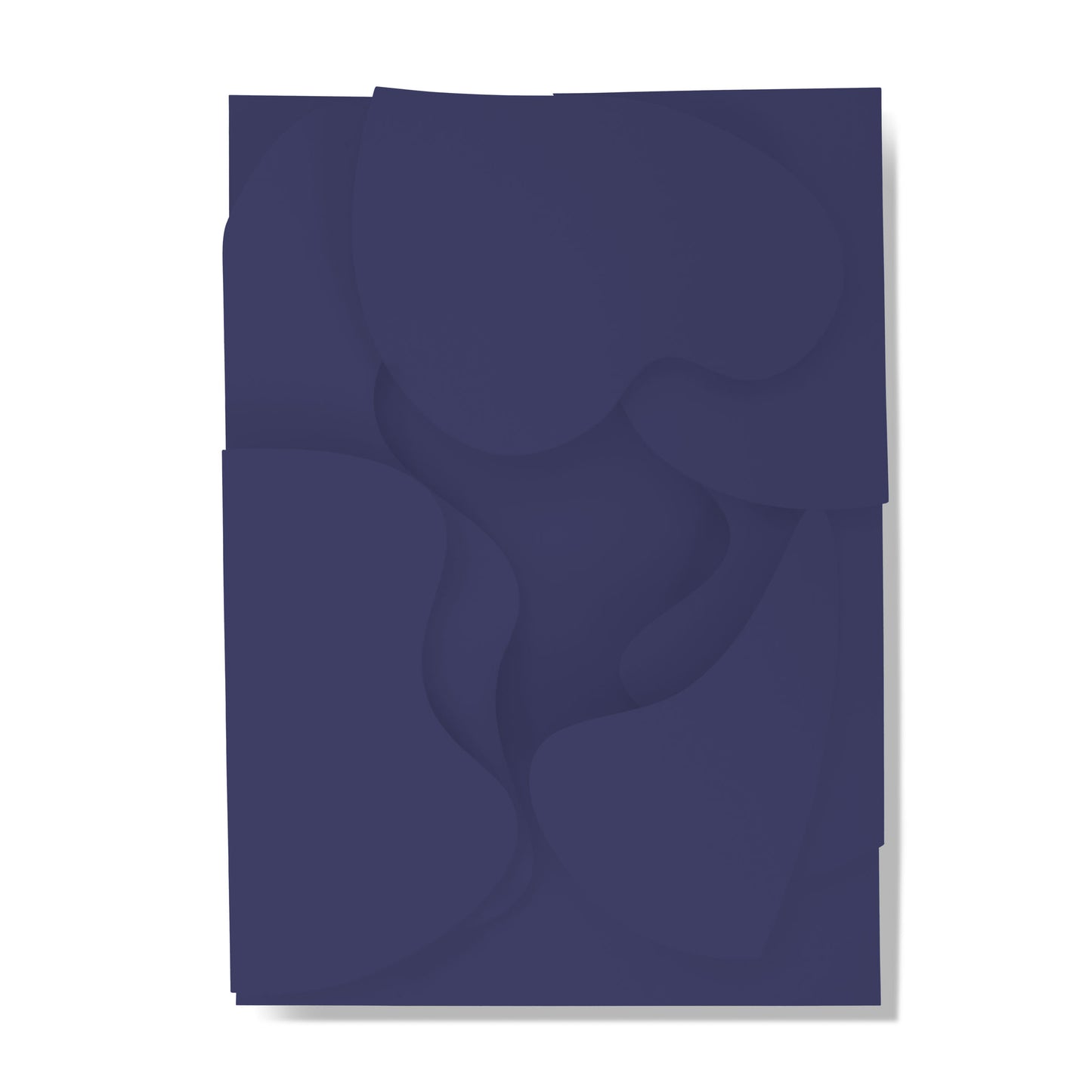 Cresent Follow - Multi-Layered Abstract Wave Cut out Prop