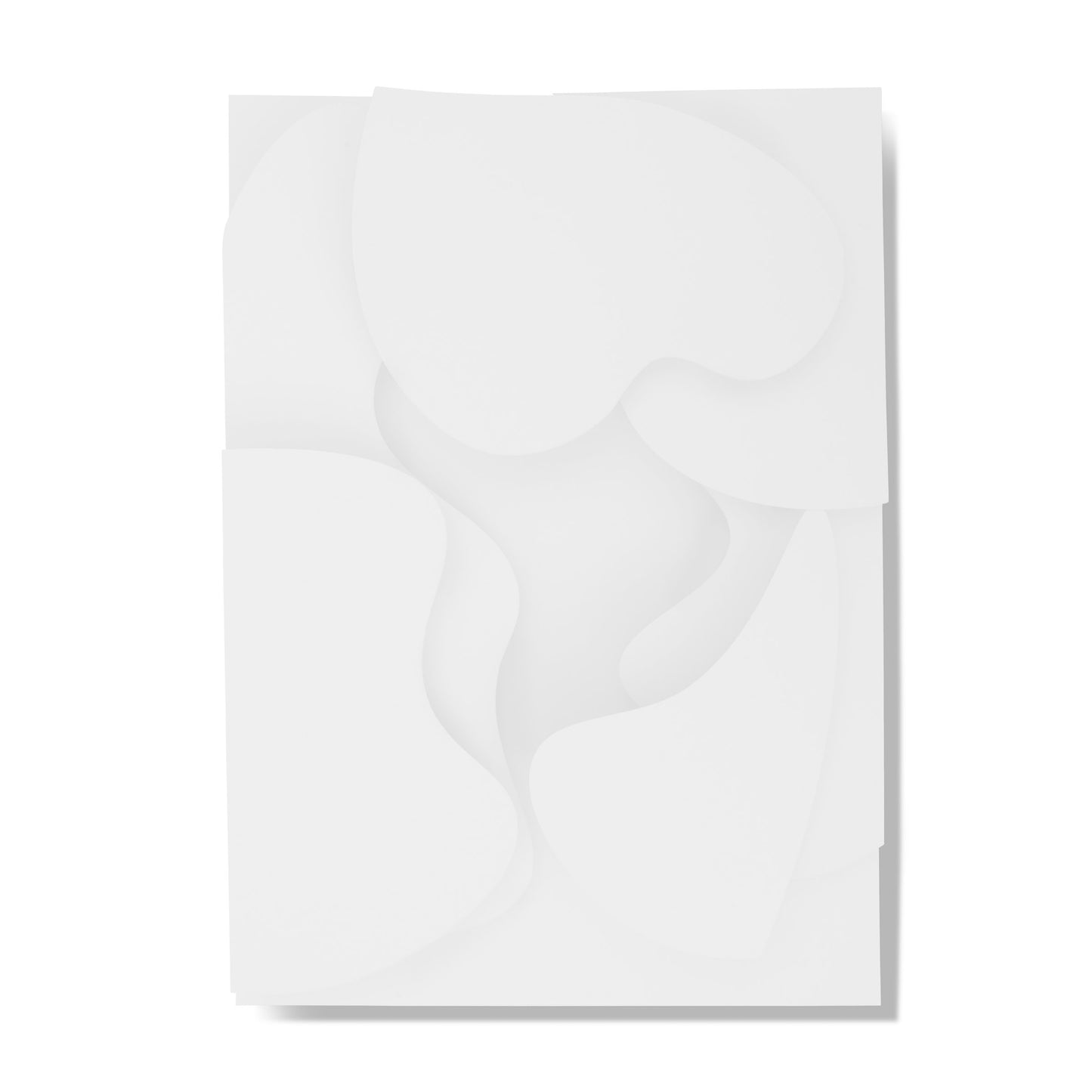 Cresent Follow - Multi-Layered Abstract Wave Cut out Prop