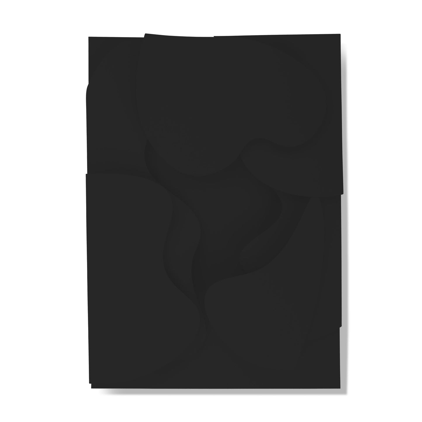 Cresent Follow - Multi-Layered Abstract Wave Cut out Prop