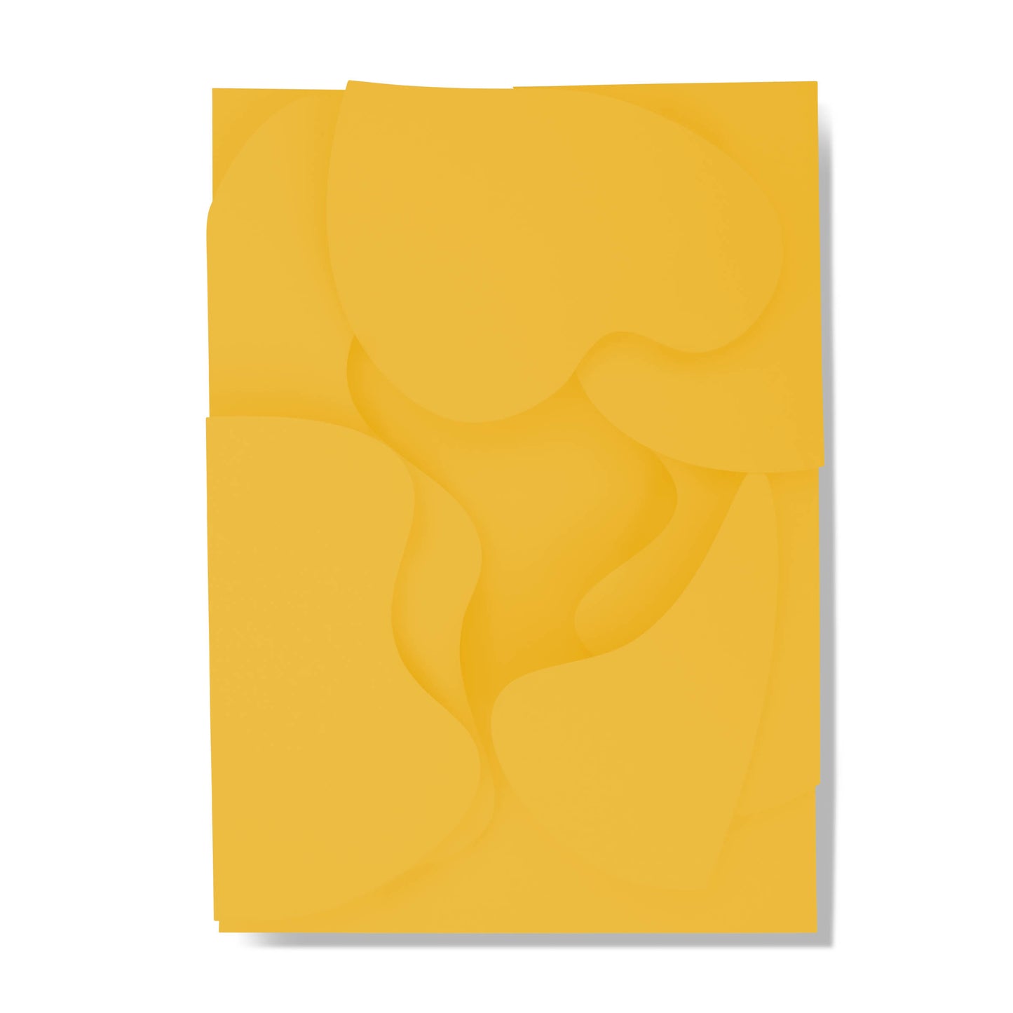Cresent Follow - Multi-Layered Abstract Wave Cut out Prop