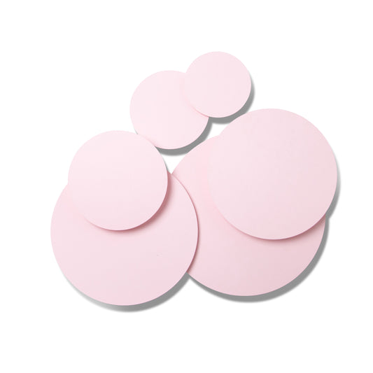Round stackable props for photography and film