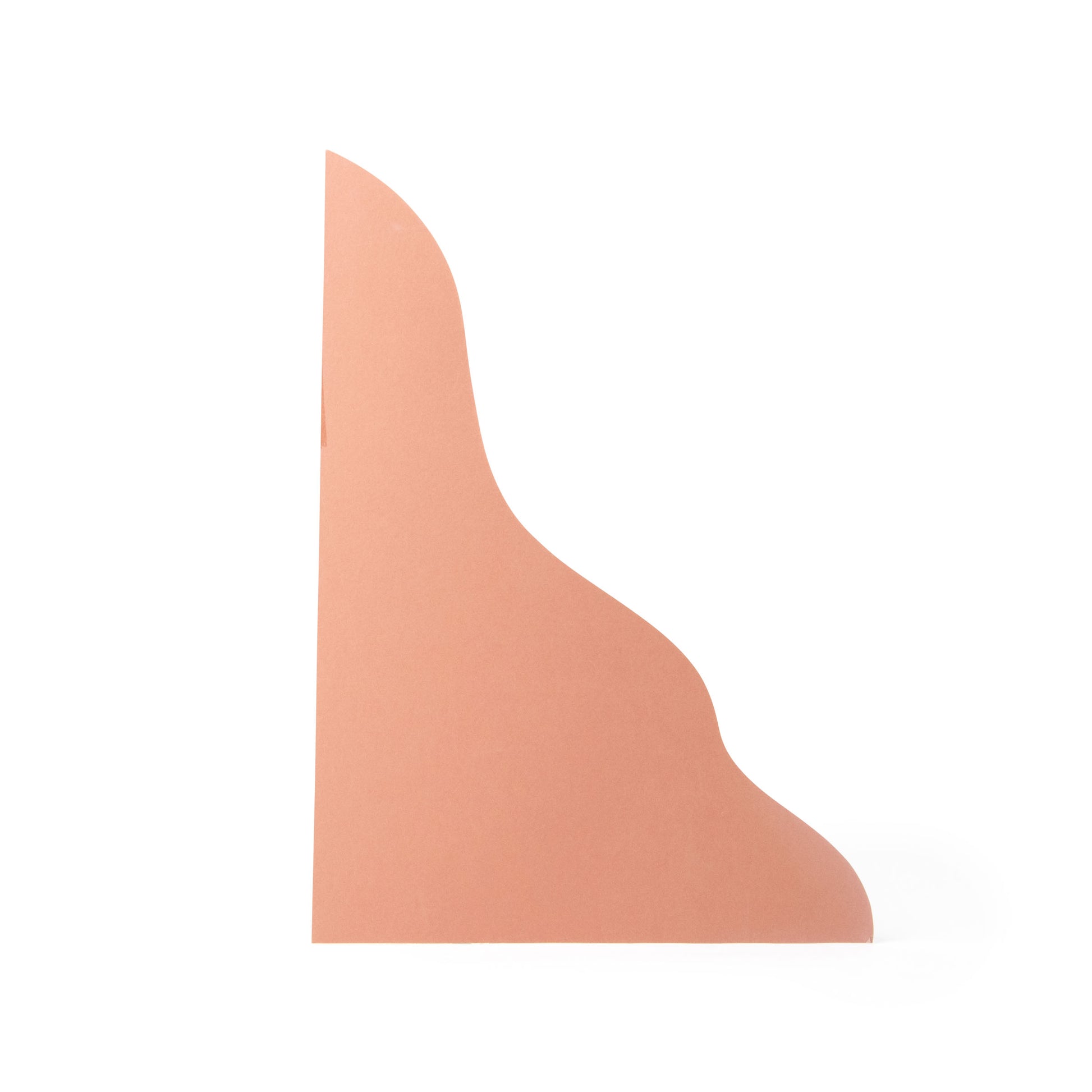 A abstract cut-out photography plinth