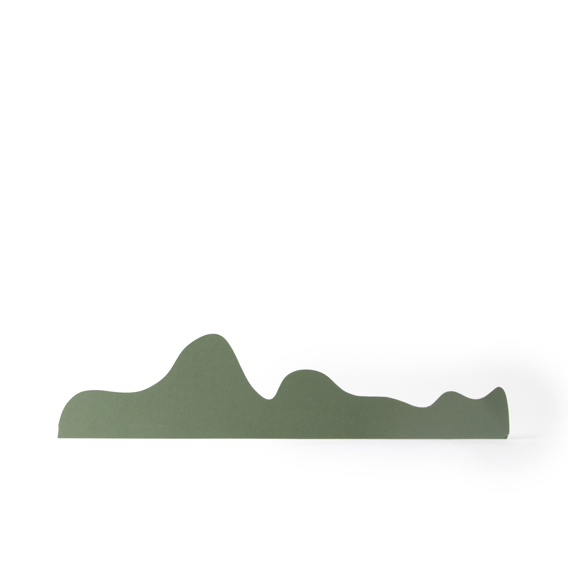 A hill shaped photo prop, great for product styling