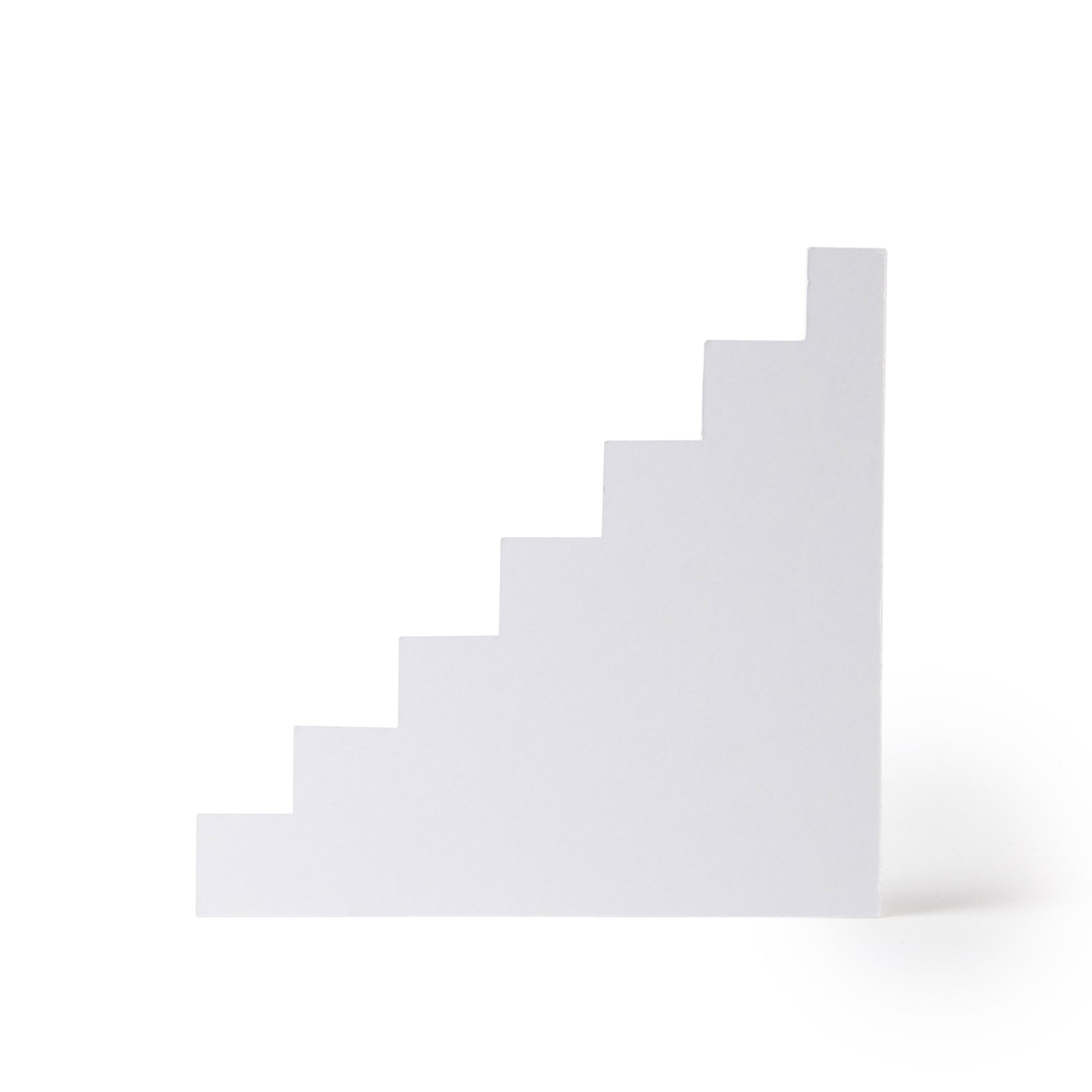 stair cut-out prop panel for use in visual displays