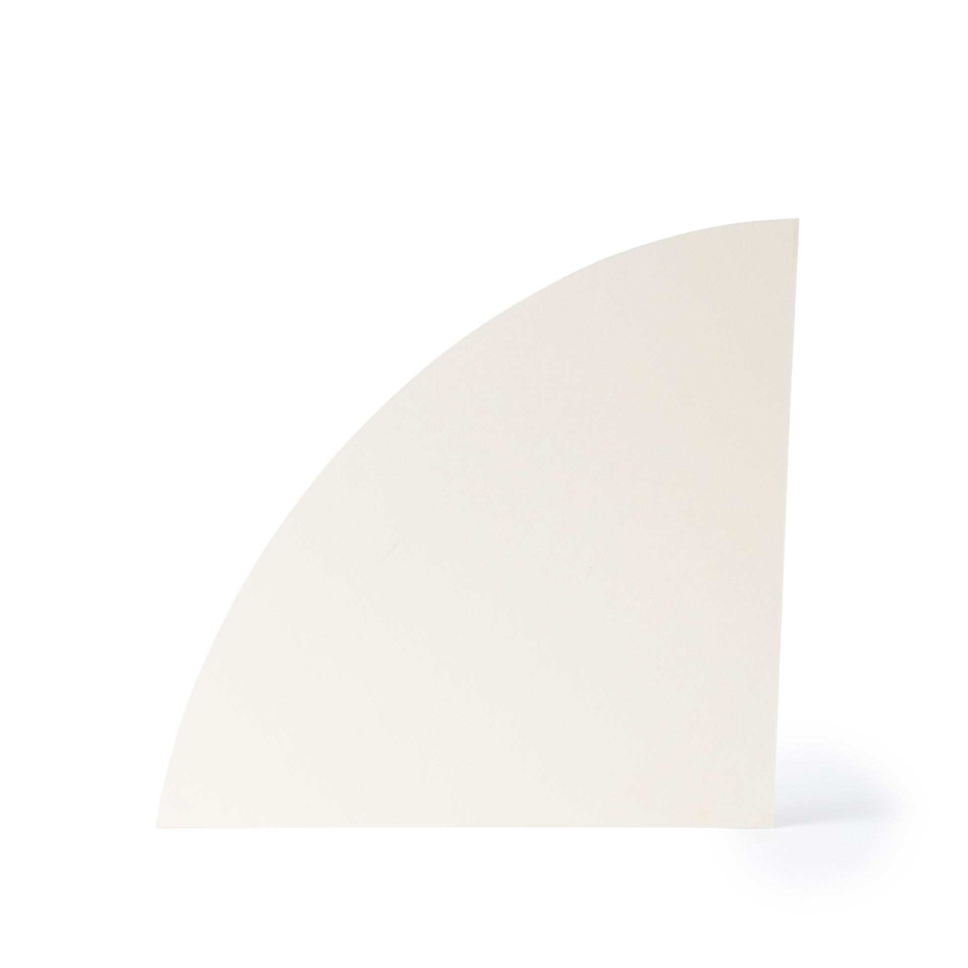 2 shark fin shape props for use in product photography
