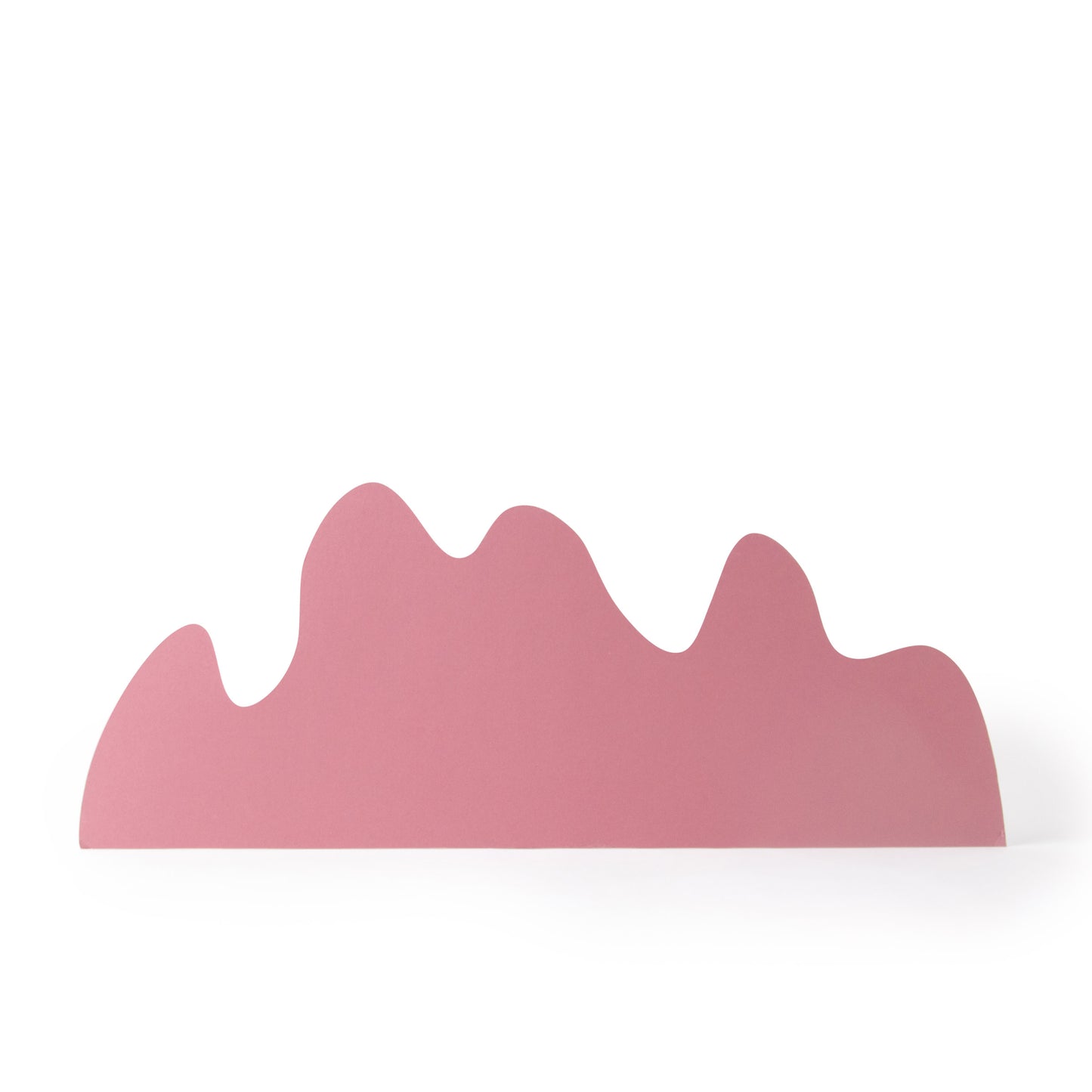 A set of three wavy photography props cut outs