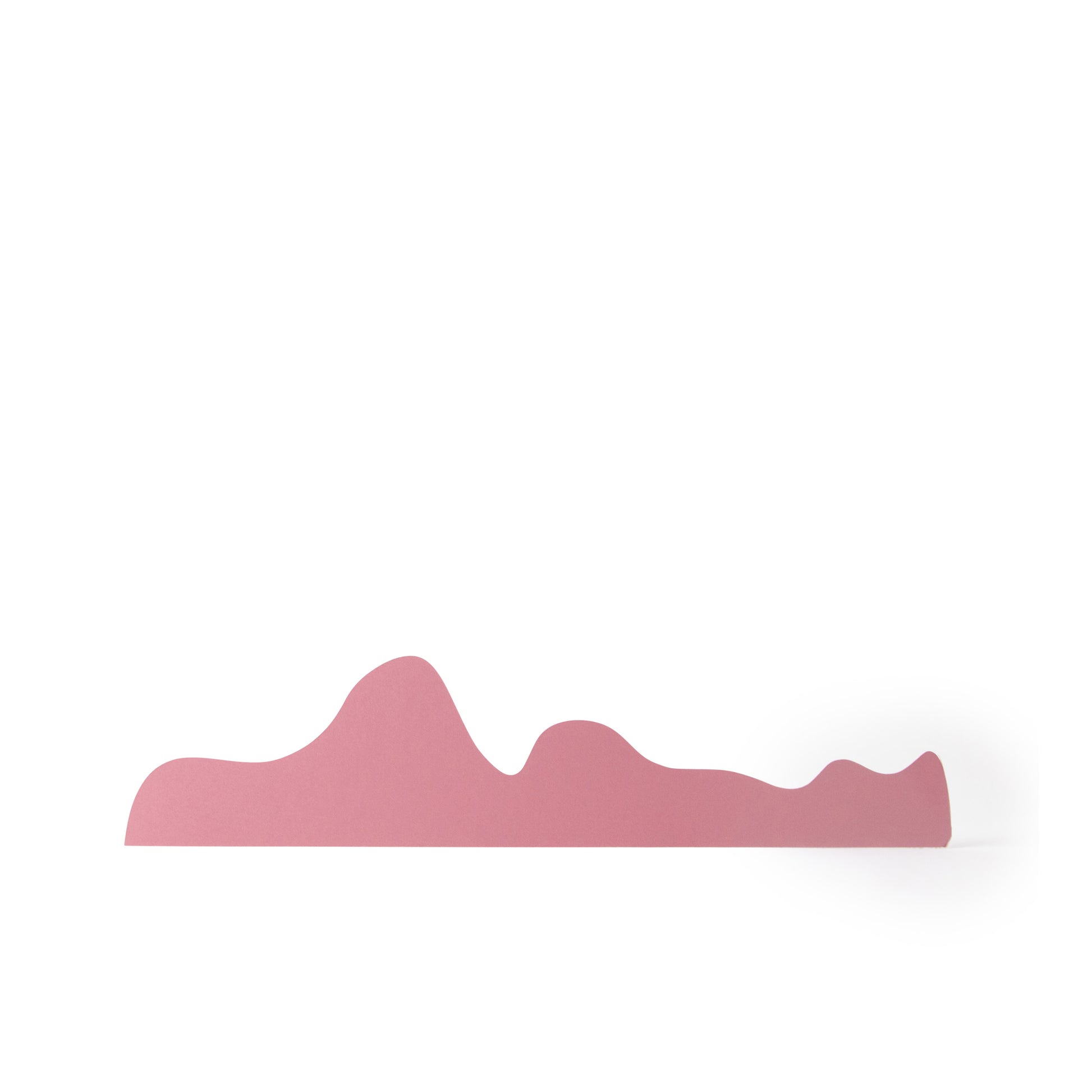 A abstract prop cut-out for use in window displays