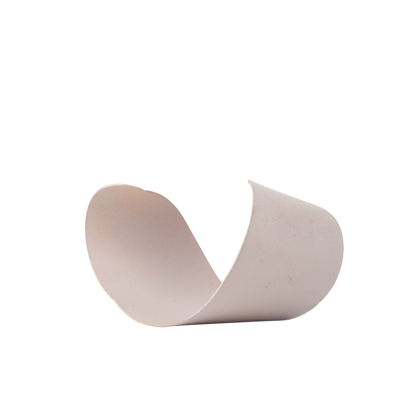 curved prop for video and photo set styling