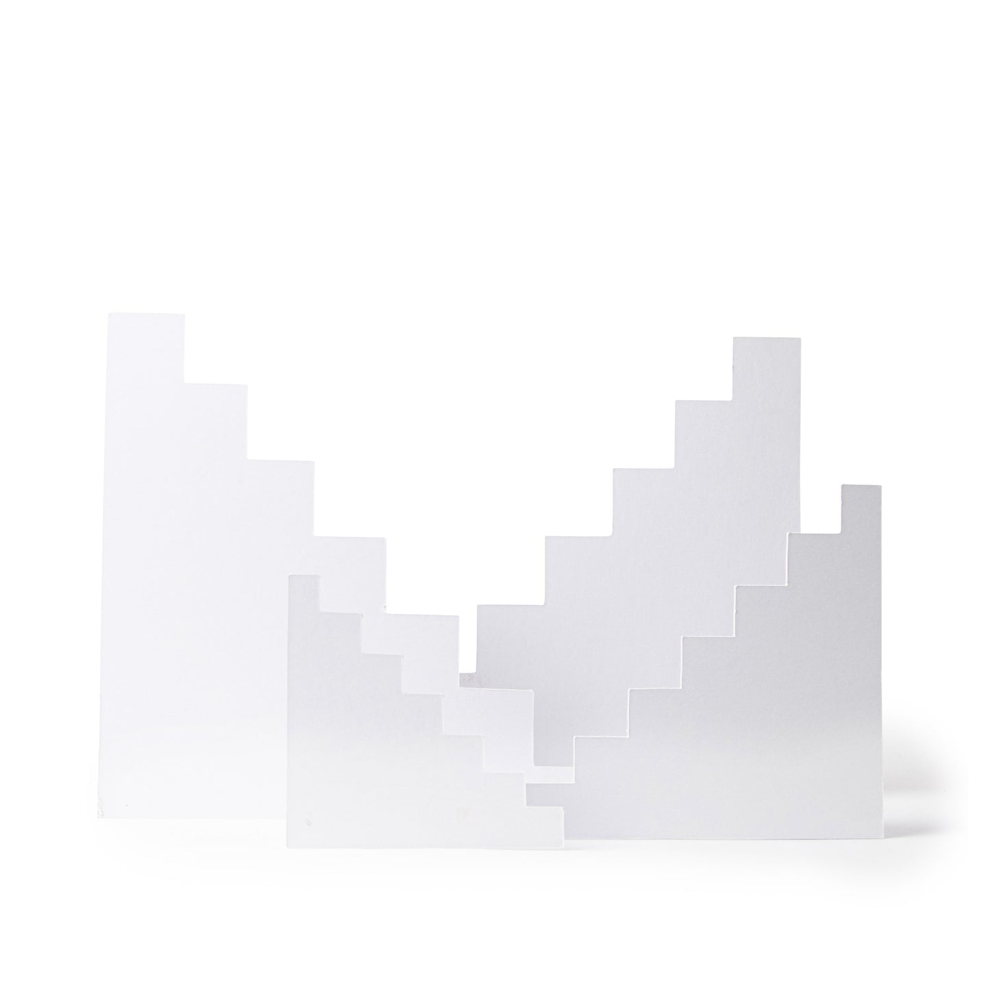 stair shaped prop panels for product photography and video