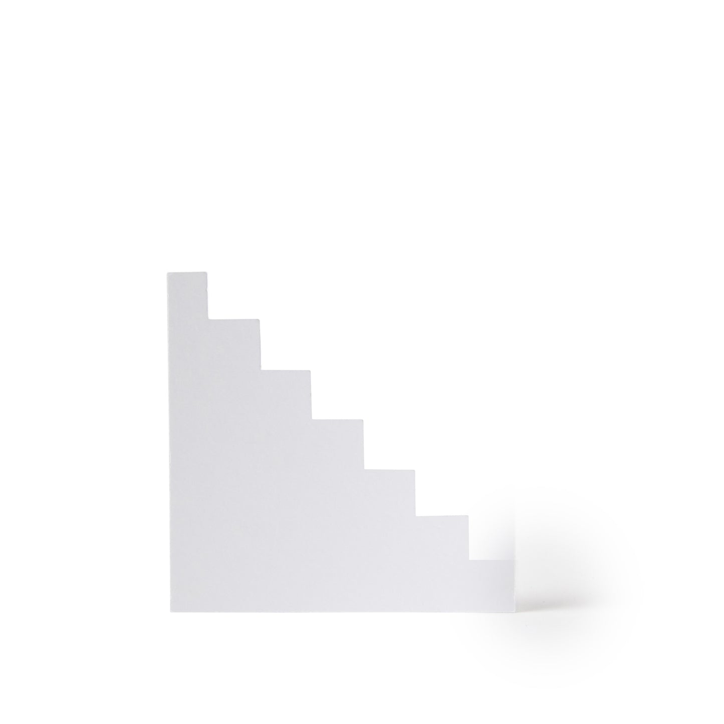 cut-out photo prop in a stair shape